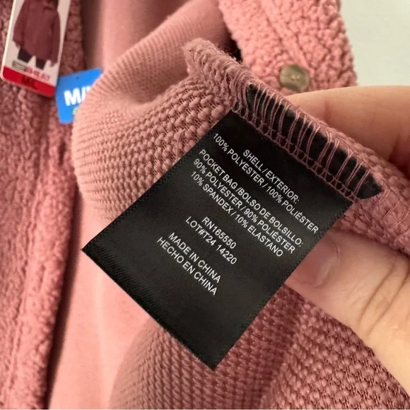 32 Degrees Heat Sherpa Shacket Cozycore Hygge M/L Shacket Loungewear Fall Winter - Picture 9 of 12